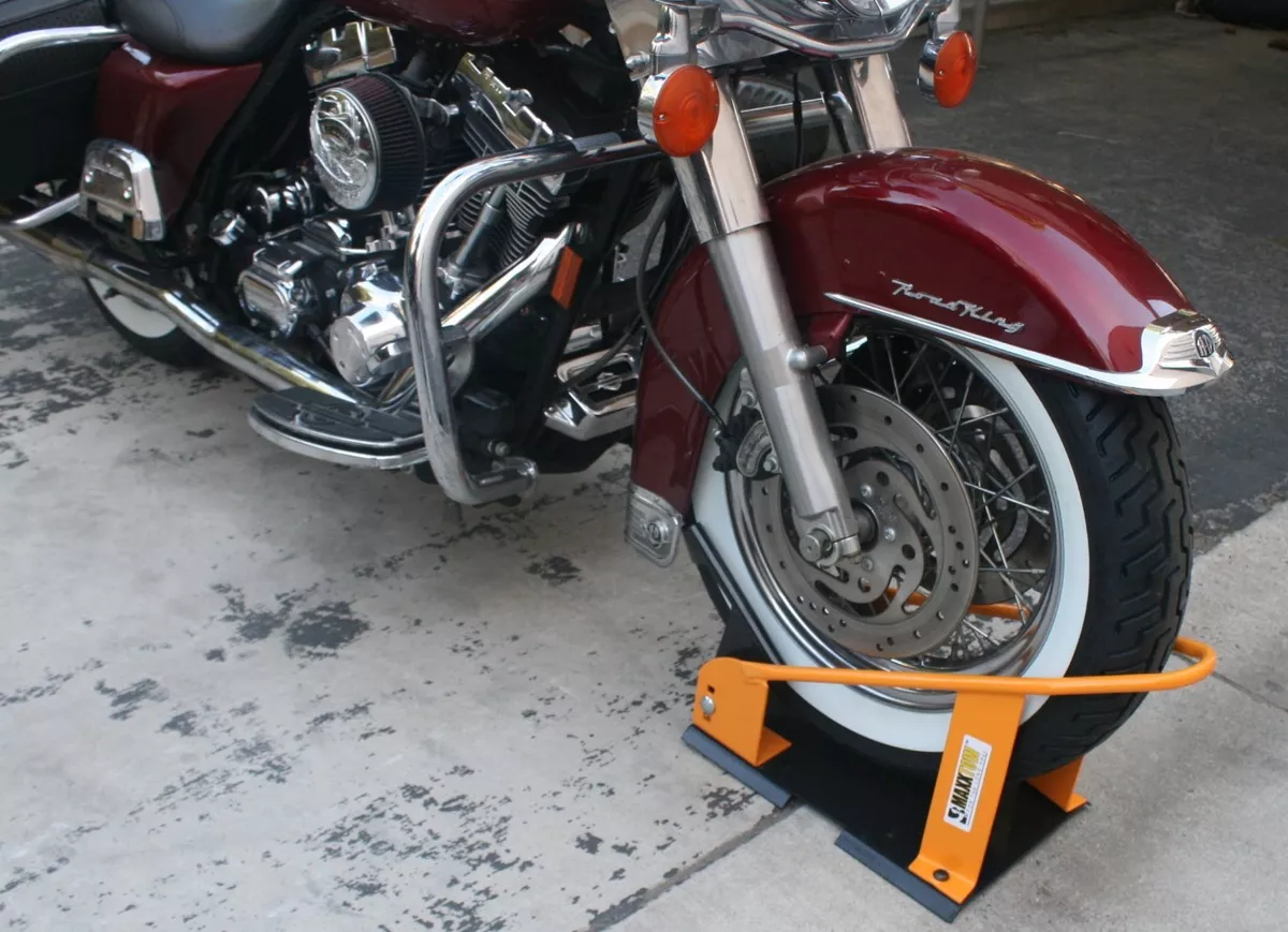 Harley davidson cruiser top cradle wheel chock