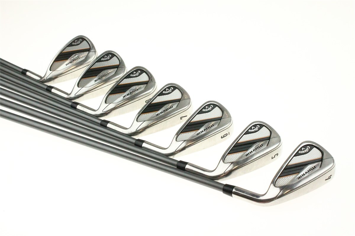 Callaway Mavrik Golf Club Mens Right Handed 4PW Iron Set Senior Graphite eBay