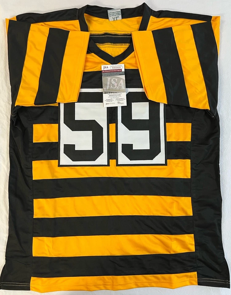 Jack Ham Pittsburgh Steelers Signed Autographed Jersey JSA COA HOF ‘88 - Image 4 of 4