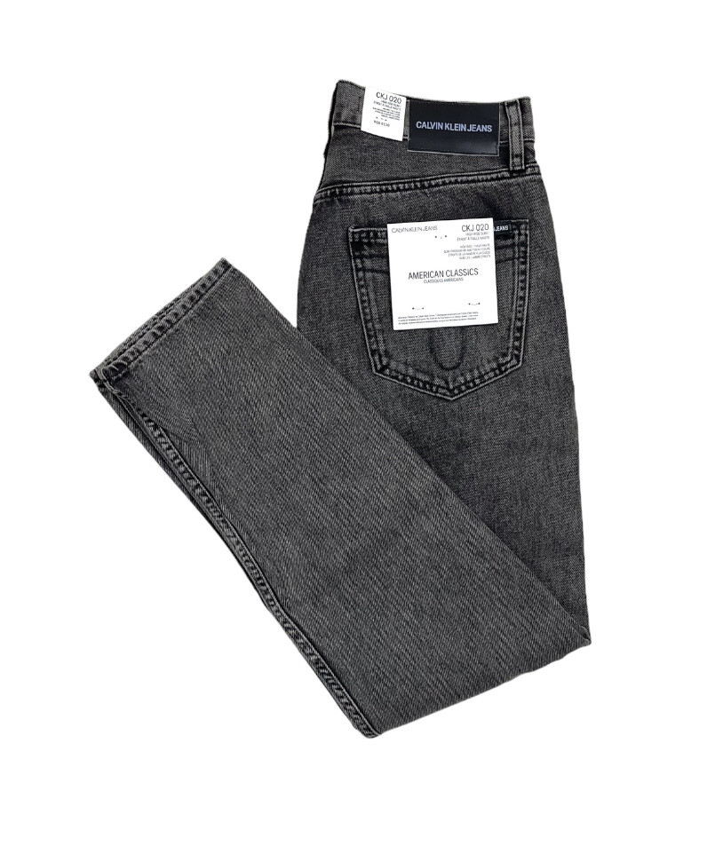 Calvin Klein CKJ 020 High Rise Slim Denim Jeans Size 28 | eBay