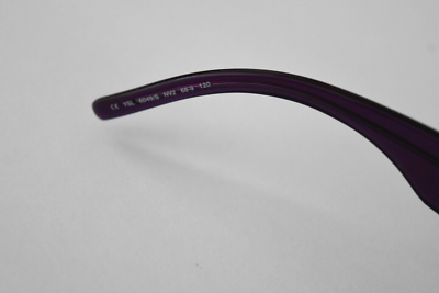 YSL Yves Saint Laurent Purple Silver YSL6049/S NV2 68-9-120 