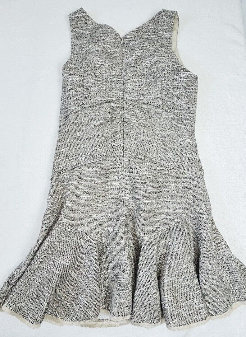 HALSTON HERITAGE Womens Dress Size 12 Tweed Sleev… - image 11