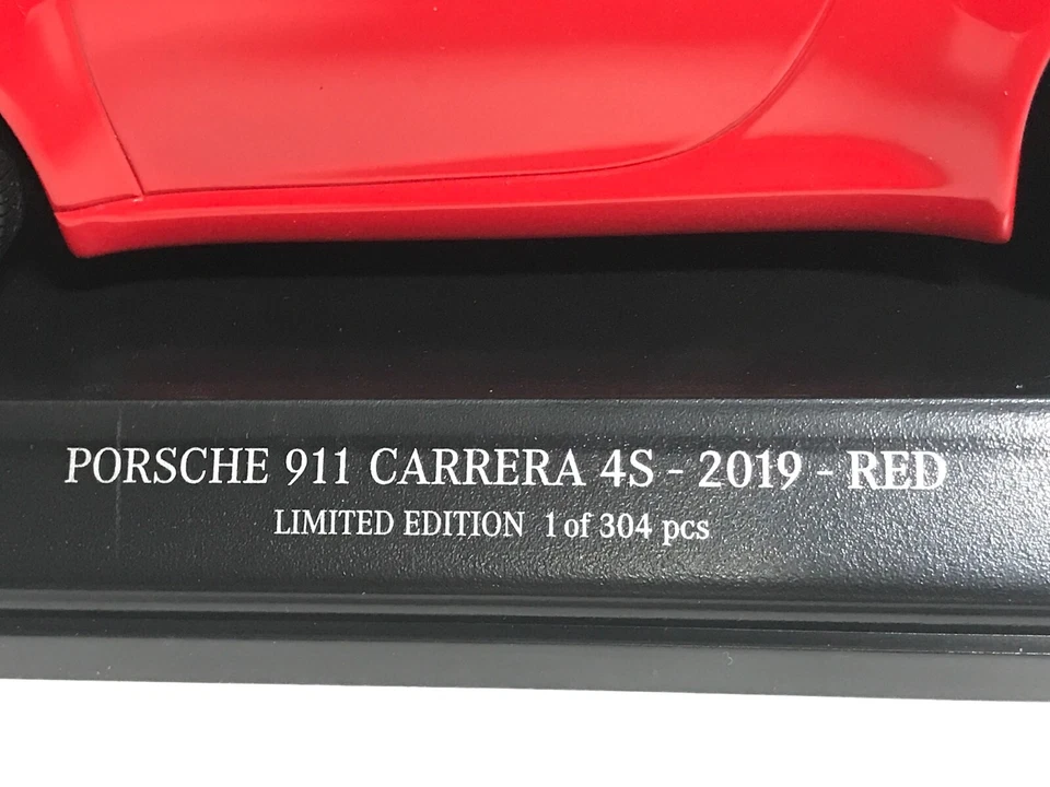 Minichamps Porsche 911 Carrera 4S LIMITED EDITION 1 of 304 pcs 1/18 Diecast - Image 3 of 4