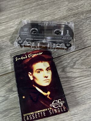 Sinead OConnor Nothing Compares 2 U Single Cassette Tape Cardboard