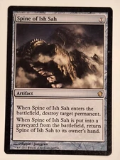Spine of Ish Sah - Commander: 2013 - Magic the Gathering MTG Nice!