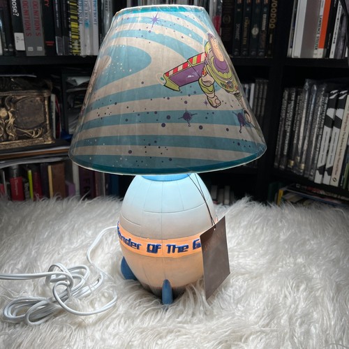 DISNEY TOY STORY BUZZ LIGHTYEAR TABLE LAMP WITH NIGHT LIGHT - Picture 7 of 11