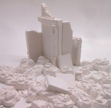 1/35 Diorama Ruins Walls Rubble Debris Brick Concrete Dioramas Plus Demolition