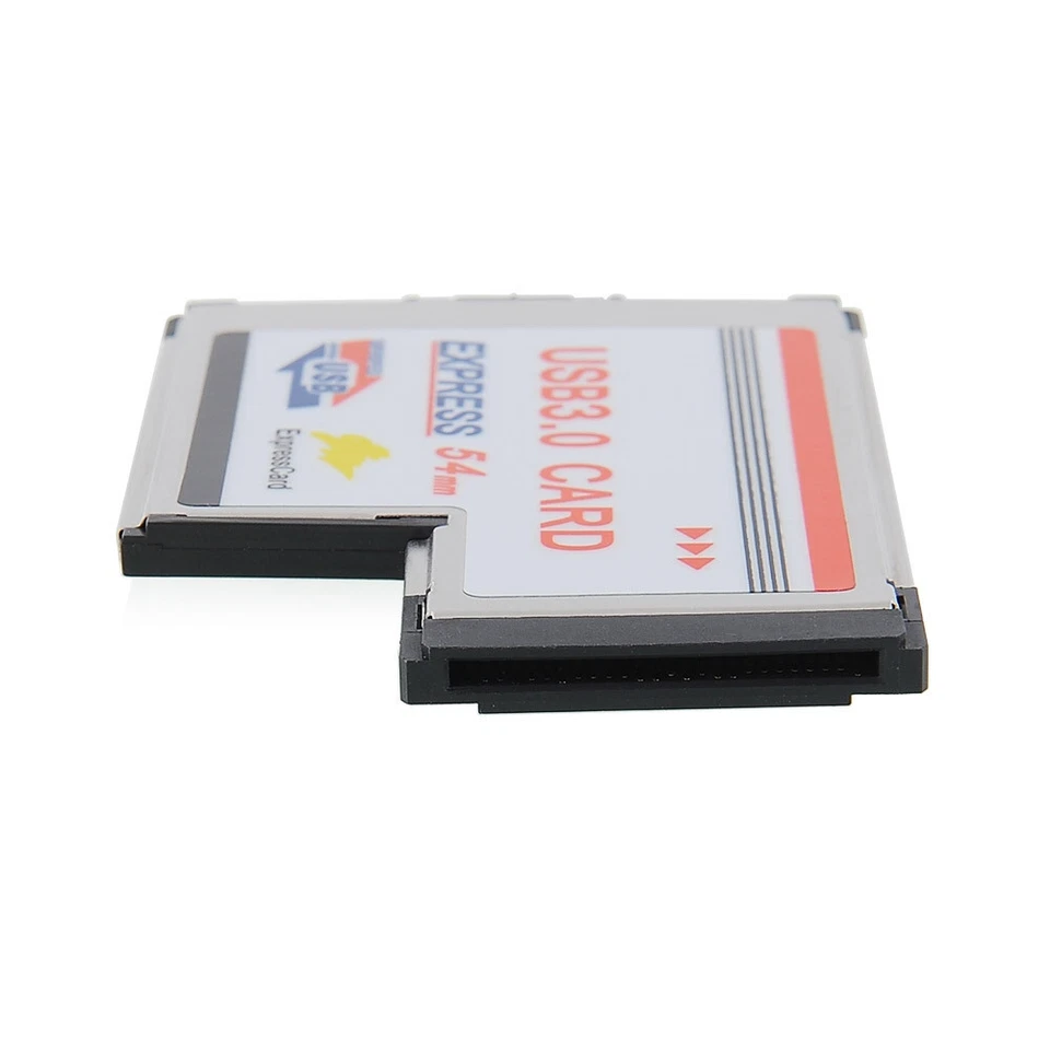 ExpressCard 54mm 2 Ports USB 3.0 Hidden Adapter For Laptop Notebook US Stock - Image 4 of 4