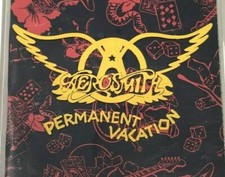 Vintage Aerosmith- Permanent Vacation - Cassette Tape Dude Looks Like A Lady