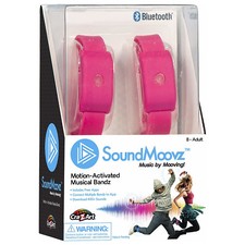 CRA-Z-ART Soundmoovz Musical Bandz Motion-activated Bluetooth Music Player