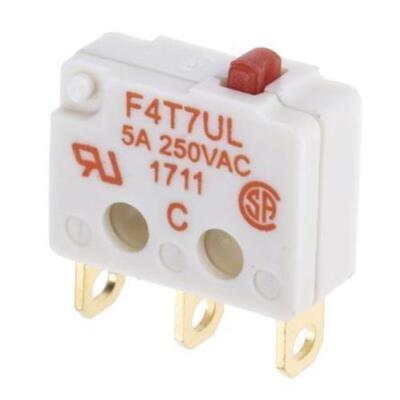 SP-NO/NC Kolben Mikroschalter 5 A @ 250 V AC