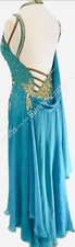jz Handmade Dance Dress/Ballroom dance dress smooth Waltz Tango Foxtrot