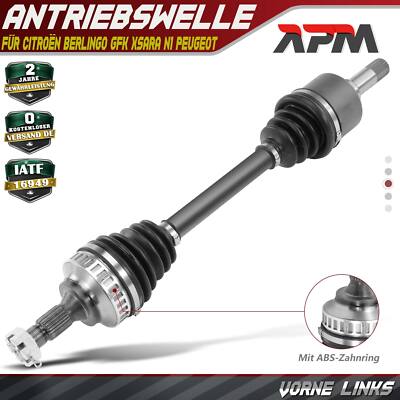 Antriebswelle Vorne L / R Mit ABS Ring Schaltgetrie Produktbild-Vorschau 7