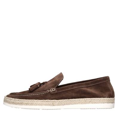 7122 CAM. MARC EDELSON men's brown loafers and briefs Amu01_edel