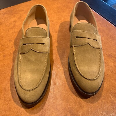 HESCHUNG TAN SUEDE LOAFER Heschung - ERWIN HYDRO NOISETTE Loafers on labotte main image 4