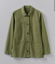 Toast Garment Dyed Cotton Jacket Shacket - Size 8 - Bnwt