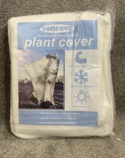 Vensovo plant cover 96”X84” 1.77 oz Bad Weather Plant Protection Draw String