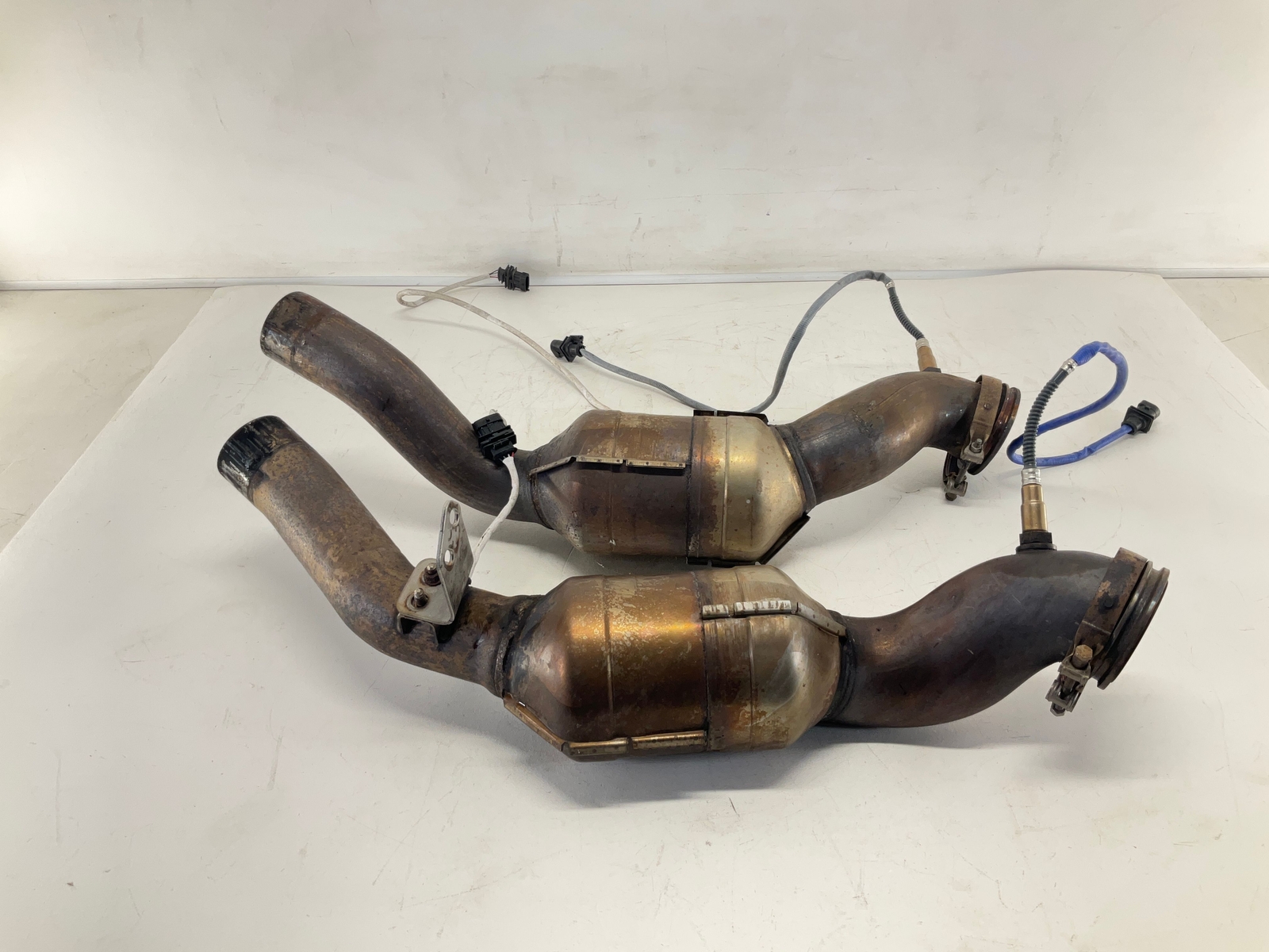 14-20 MASERATI Ghibli 3.0L Left & Right Engine Exhaust Downpipes