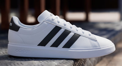 スニーカー adidas Grand Court Cloudform Comfort GW9195 Men's White Grand Court 2.0 Sneakers | adidas US