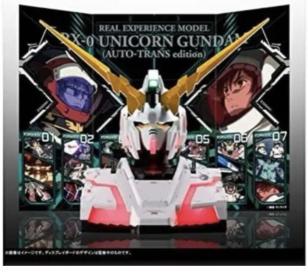 REAL EXPERIENCE MODEL RX-0 Unicorn Gundam AUTO-TRANS edition Model