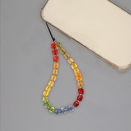 Mobile Phone Chain Lanyard Miss Hand Wrist Strap Beaded Cellphone Charm - Zdjęcie 8 z 12