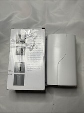 Child Safety Outlet Cover Twin Door Box Lock for Toddler Proofing-White