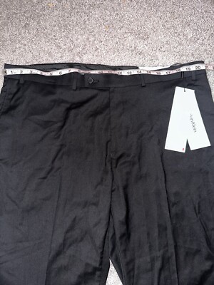 Calvin Klein Men's Slim-Fit Stretch Dress Pants Black 42x30 NWT | eBay
