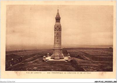 AKHP1-0044-62 - from LORETTE - panoramic view of cemetery and tower