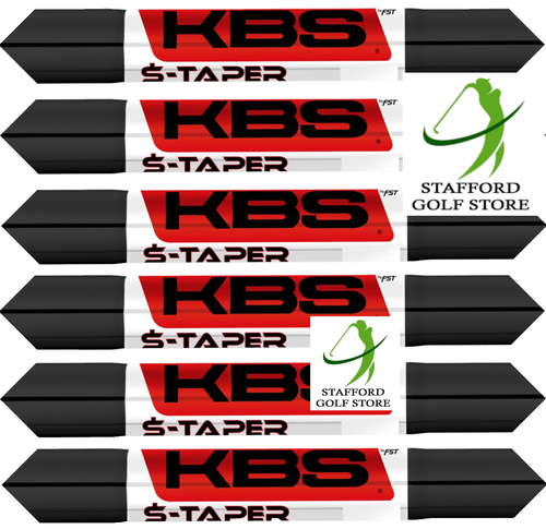 KBS $-Taper Lite PVD Shafts De Fer .355 Tip Conique - Flex Stiff - Lot De 6 (5-PW)