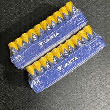 Image of 80x VARTA AA Alkaline Batteries 1.5V Pro Industrial German Procell New UK 80 Pcs
