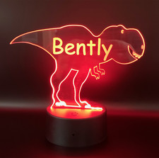 led light dinosaur