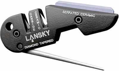 Lansky Blademedic Sharpening Device - Multi Knife  W/ Folding Diamond Rod