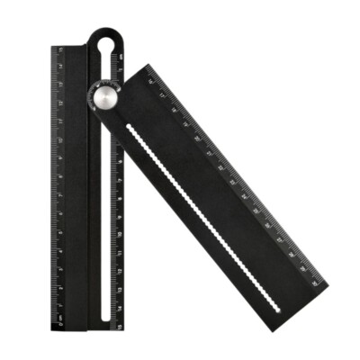 Multifunctional Drawing Tool Protractor for Woodworker Geometric Drawing Ruler