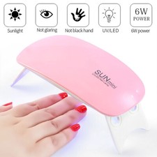Nails Lamp LED Light Potable Mini UV LED Lamp Nail Dryer Gel Nail Art Tool 6W
