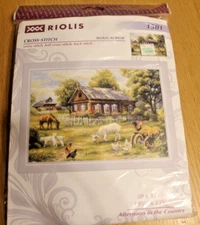 Riolis Afternoon in the Country Counted Cross Stitch Kit 1501
