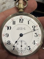 1910 HAMILTON POCKET WATCH 18S 17J Grade 925 ,Model 2. Not Running