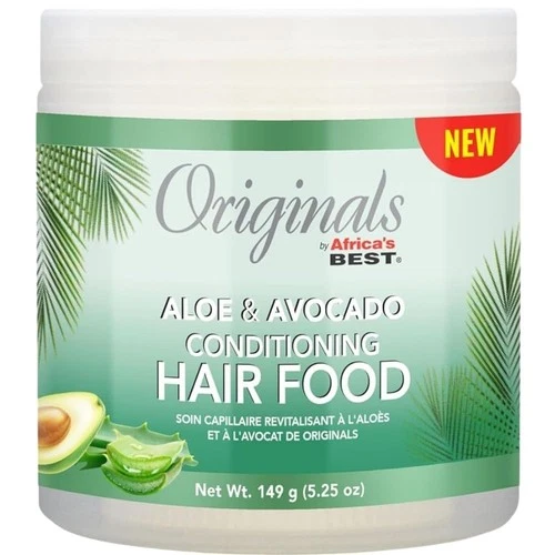 Africa’s Best Aloe & Avocado Conditioning Hair Food 149g UK Seller