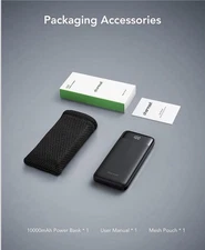 Portable Charger with Built in Cables, Power Bank with Cords Wires, Slim