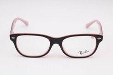 Ray-Ban Rb1555F 3580 Shiny Dark Havana Rectangle Eyeglasses Frames 48-16-130