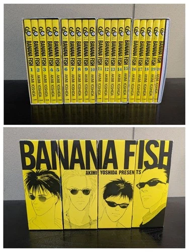 Banana Fish Complete Box Set Vol 1 20 Revival Edition Akimi Yoshida Shojo Manga
