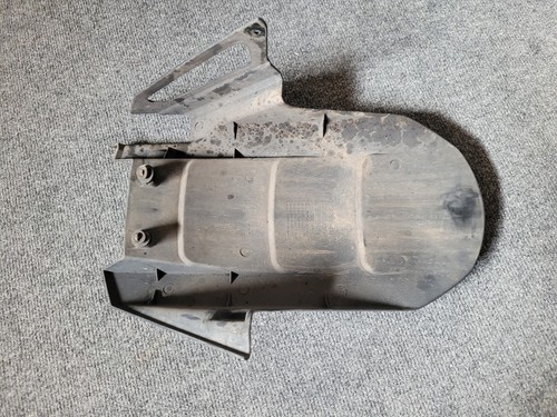 2003-2004 Kawasaki Ninja ZX6R OEM Rear Wheel Fender Fairing 35023-1597 Black - Picture 3 of 5