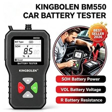 Car Motor Battery Tester BM550 6V 12V 24V 100-2000 CCA 2Ah-220Ah Analyzer Tool
