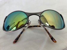 Occhiali da sole vintage anni 90 Scorpion Bay #600 Pro-Optics USA tartaruga avvolgenti a specchio