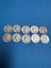 Lot Of 10 Silver Quarters  All Dates And Mints (Randomly Chosen)