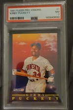 1991 Fleer - Pro-Vision Kirby Puckett #1