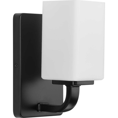 Progress Lighting P300368 Cowan 9'' Tall Bathroom Sconce - Black
