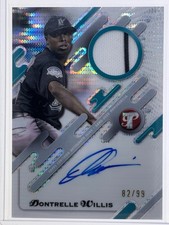 Dontrelle Willis Auto Patch /99 #PPAR-DW 2025 Topps Pristine
