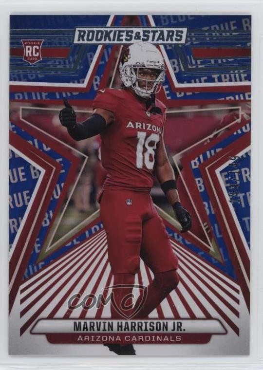 2024 Panini Rookies & Stars True Blue 149/149 Marvin Harrison Jr #176 RC 16i3