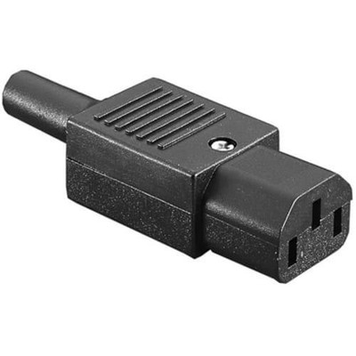 1pc BULGIN PX0587/SE IEC Power Connector-C13 Side Entry Female Cable Mnt Sc