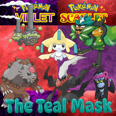 Any custom Kitakami SHINY Pokemon Scarlet & Violet The teal Mask  Indigo Disk
